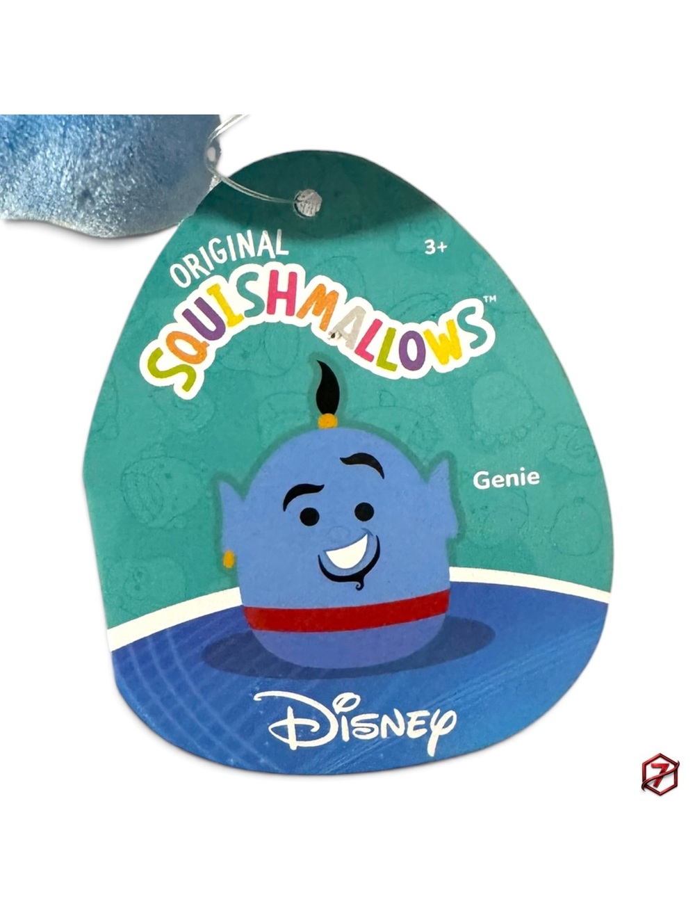 Squishmallows Disney Aladdin Genie 8” Blue Plush Original Hangtag - Picture 5 of 7